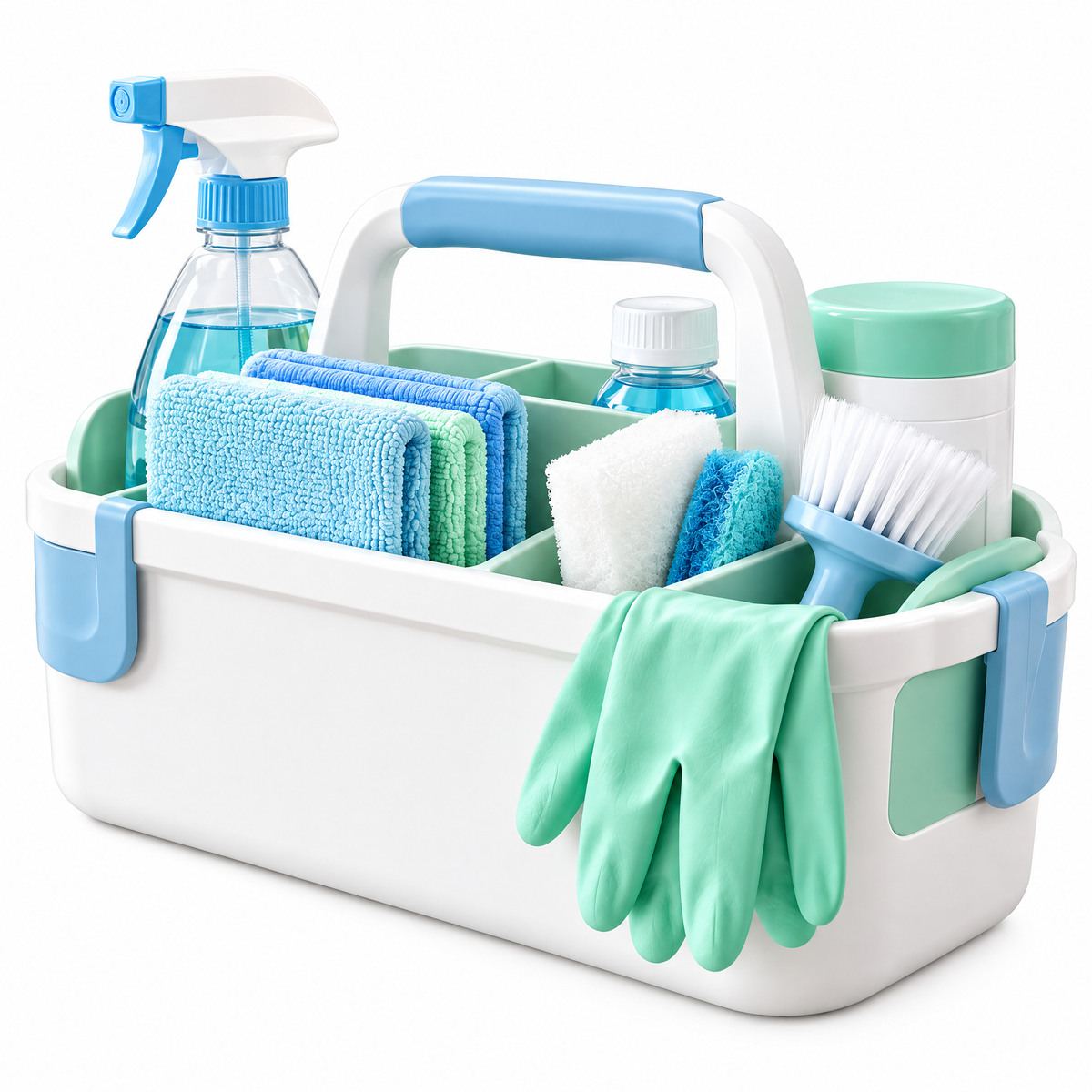 mylvoryx™ Multi-Purpose Cleaning Caddy Set — Lifestyle / everyday use view